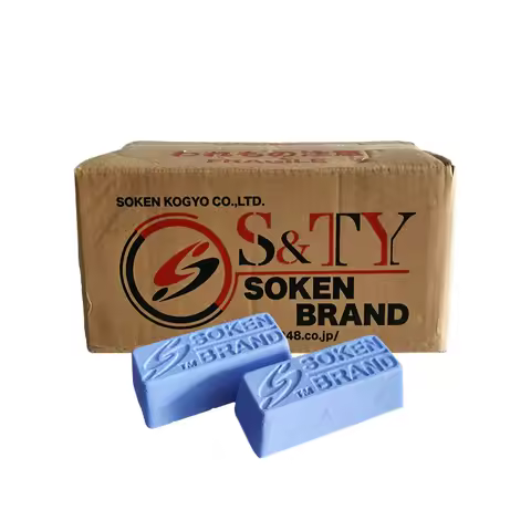 Polishing Compound Paste Japan Soken D-36 Blue Fine Polishing Compound Square Jewellery Metal Mirror