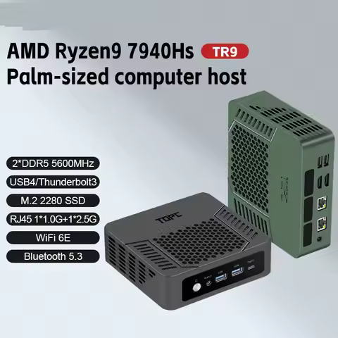 Ryzen R9 7940Hs Mini PC Host High Performance Business Office Home Entertainment Games Audio Video M
