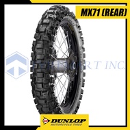 Dunlop Tires MX71 110/90-19 62M Tubetype Motorcycle Tire (Rear)