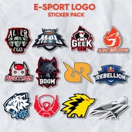Esport Logo Sticker Evos RRQ Bigetron waterproof Sticker/