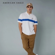 American Eagle Logo Rugby Polo Shirt เสื้อโปโล ผู้ชาย โลโก้ (NMPO 017-4404-100)