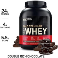 Pemakanan Optimum, Standard Emas, Serbuk Protein Whey, 1 paun - 10 paun (4.54 kg)