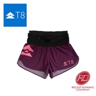 T8 - Sherpa Shorts V2 - Burgundy - Women's
