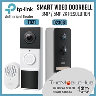 TP-Link Tapo TD21 D230S1 D235 Smart Video Doorbell Camera 2K 3MP 5MP CCTV Wireless Doorbell Camera N