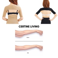 CERTINE [Free Size/Plus Size] Seamless Slimming Arm Shaper Trainer Kurus Lengan Tangan Lengan Girdle