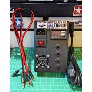 POWER SUPPLY 12Volt 8A 4slot DC & 16A, 5 slot DC 12v, 2 slot usb 5 volt, 1 AC power cable, Tamiya mi