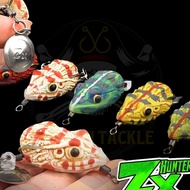KAPTEN Thailand Hunter ZX Soft Frog 3.5cm/6.5g Umpan Katak Tiruan Getah Casting Fishing Lures Frog L