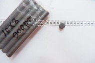 Black Magnet Refrigerator Magnet Ferrite Magnet 15x3 mm 2 sides