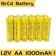 18650 Original 1.2V AA 1000mAh Ni-Cd high-quality rechargeable battery lpega rechargeable battery su
