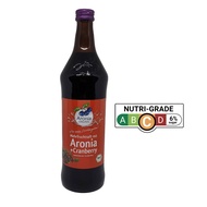 Aronia 100% Organic Aronia + Cranberry Juice 700ml Exp Oct 2023