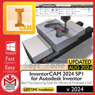 InventorCAM 2024 SP1 for Autodesk Inventor | Windows - SOFTWARE
