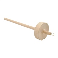 JIAOD Hand Carved Drop Spindle Wooden Portable Spindle Top DIY Multifunction Whorl Yarn Spin Top Who