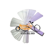 Bộ Thước Đo Khe Hở Thước Lá Đo Khe Hở 32 Lá 0.02-1mm Bằng INOX