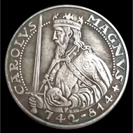 1643 Retro Crafts Can Blow Ring Silver Silver Dollar Silver Dollar 8.21