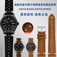 9RQ9 [Shipped from China] Suitable for Hamilton Khaki Air Field Jazz Universal Retro Leather Quick R