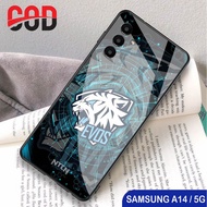 HP [A05] Case Samsung A14 5Ghp Samsung A14 5G Glitter Glass Softcase Samsung A14 5G Phone Case/ Sams