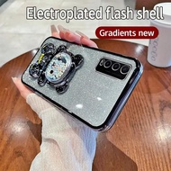 Cho Vivo y12s trường hợp silicon mềm Bling bằng nhựa TPU mạ điện Ốp điện thoại cho Vivo 12A v2026 V2