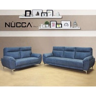 Nucca N5010 Trend 2+3 Sofa Set[Can Choose Casa Leather or Water Resistance Fabric][Delivery in West Malaysia Only]