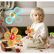 Sucker Spin Sucker Teether Toys Kids Top Bath Spiner Toy Baby Bath Pcs Spinner Cartoon