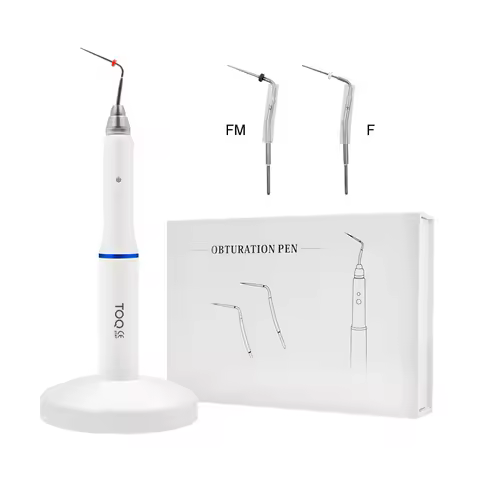 Dental Cordless Gutta Percha Obturation Pen Root Canal Filling System +2 Tips 3 Second Rapid Heating