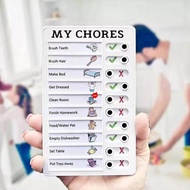 Children's Daily Task Planning Board Detachable Chores Checklist Wall Memo
