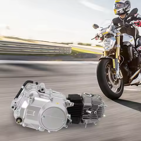 140cc 4-Stroke Complete Engine Kit for Honda CRF50/XR50 Dirt Bike - 8kw Racing Motor with Kick Start