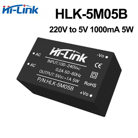 Hi-Link Low Cost 5V 600mA 3W/5V 1A 5W/12V 10W HLK-3M05B HLK-5M05B HLK-10M12B AC DC Power Supply Sour