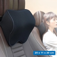 Car Pillow Neck Pillow Ergonomic Car Seat Neck Pillow Memory Foam - Black