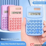 LEMONTREE Scientific Calculator, Silent 8-Digit Mini Pocket Calculator, Cartoon Large LCD Display 8-