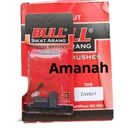 MESIN Charcoal carbon brush bull dw810 for meein dewalt grinding machine dw810 1 set