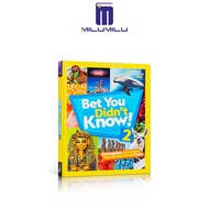 milumilu English Original Bet You Didnt Know! 2 shi wan a Why 2 10-14 English Reading Picture Book f