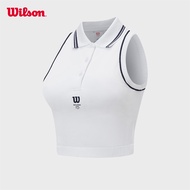 Wilson Women TOPSPIN SEAMLESS POLO WW00587511WTA Official Store