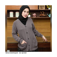 KINGWATCH \ sweater kancing depan wanita \ rajut sweater cewek korea kekinian polos murah \ sweater