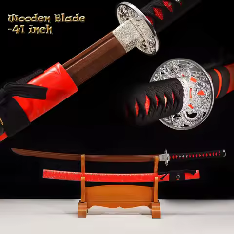Personal Custom Iaito Training Sword, Real Katana Full Size Shape, Wooden Blade, Printing Saya, Kata