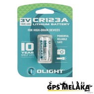 ✇Olight CR123 CR123A 1600mAh Lithium Battery (3V)