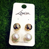 Lovisa earring - gold and pear