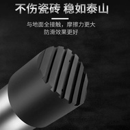 Universal Super Discount Black Thickened Anti-slip Wear-resistant Plastic Foot Cover Aluminum Alloy 
