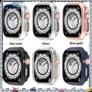 QCXL Watch Case Shockproof Half Wrapped Protective Cover Replacement Case Compatible For Iwatch 8 Ultra 49mm