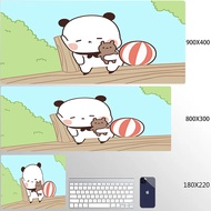 XXL Mouse Pad Phim hoạt hình dễ thương Bubu Dudu Mouse Pad PC HD Kawaii Anime Game Bàn phím Pad Phụ