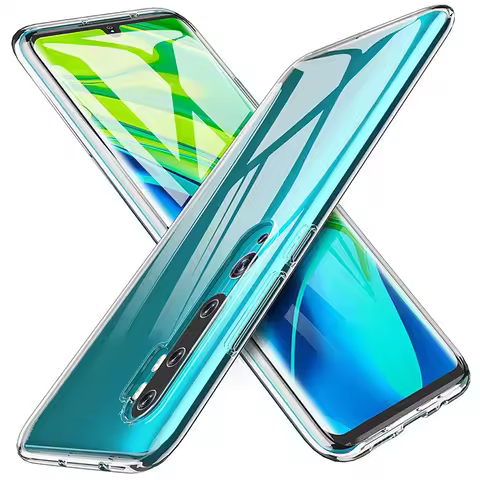 Luxury Crystal Clear Back Cover for Xiaomi Mi 10/10Pro/Note10 Pro Mi10 Note 10 Mi10Pro Note10Pro 5G