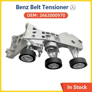 Car Engine Drive Belt Tensioner Single Pulley for MERCEDES-BENZ W169 M266  A160 A170 A180 A200 W245 