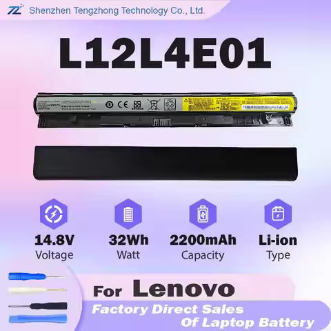 L12L4E01 Laptop Battery for Lenovo G400S G410S G500 G500S G510S G405S G505S S410P S510P Z710