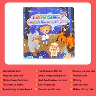 SSS English Enlightenment Childrens Songbook Speaking Book World Classic English Nursery Rhymes ABC 