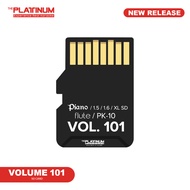 Platinum Karaoke Volume 101 SD Card for Piano/V1.5/V1.6/Flute/Piano XL SD/PK-10
