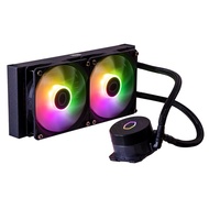 CPU Cooler Cooler master Masterliquid 240L core argb Black / White ML240L Core ชุดน้ำปิด ฮีทซิงค์ ซีพียู