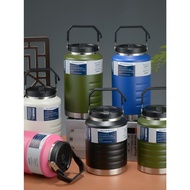 BOTTLE thermos BOTTLE with straw 9cm wide mouth stainless steel 304 1500ml 2000ml keeps heat for 8-1