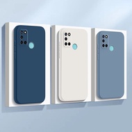 Solid color phone case Realme 7i realme C17 Full Protect Camera Lens Shockproof TPU Jelly Soft cover