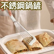 日本暢銷 - 家用耐高溫不銹鋼鍋鏟廚房炒菜煎魚不粘鍋矽膠防燙烹飪鏟 鑊剷