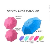 3D MAGIC UMBRELLA UMBRELLA {BUBBLE FREE}