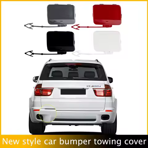 Rear Bumper Tow Hook Cover Cap For BMW X5 Series E70 LCI 30i 35i 40i 30dX 35iX 2011-2013 51127271815